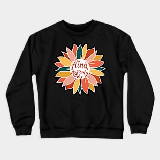 Kind Vibes Only Sunflower Crewneck Sweatshirt